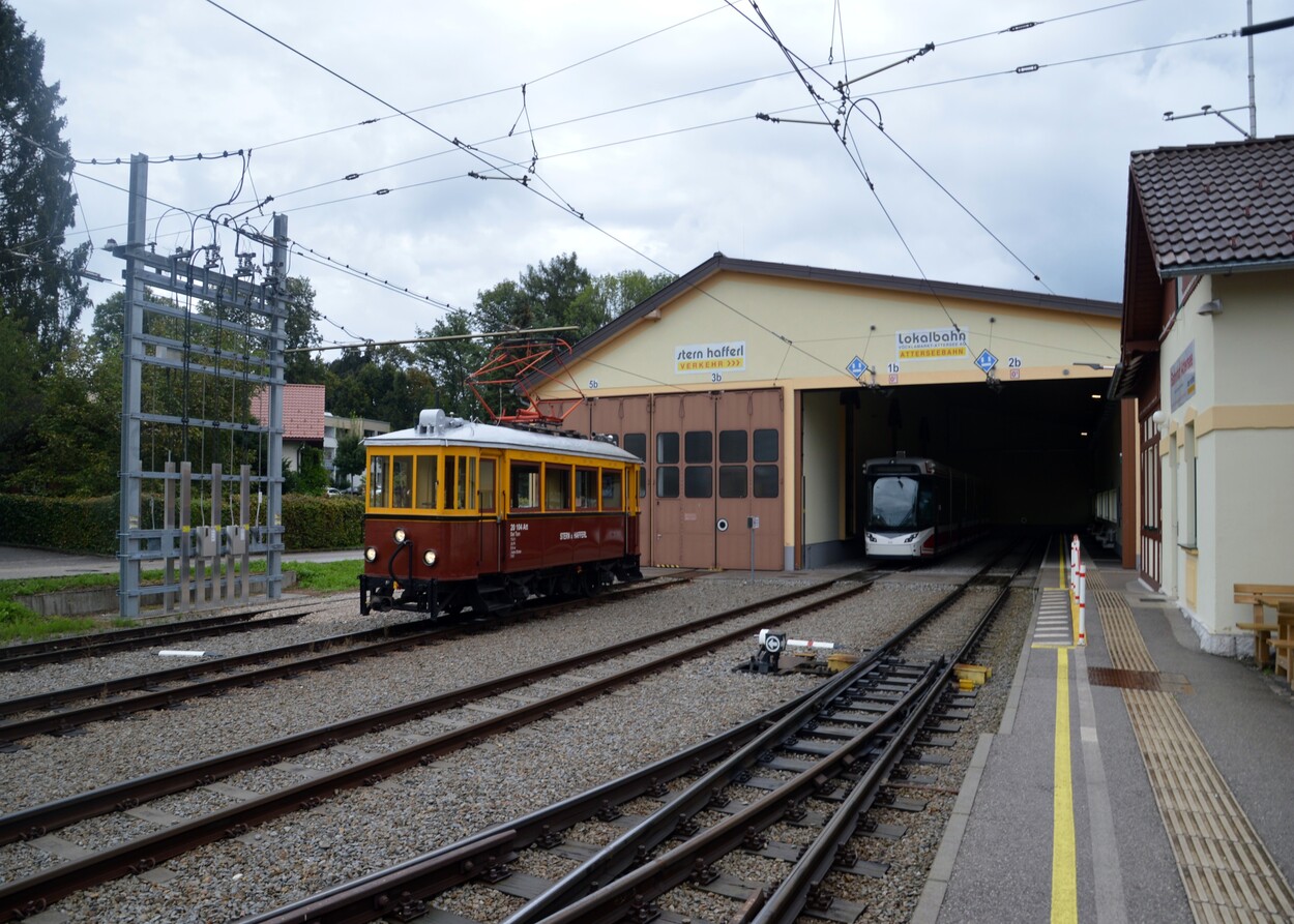 Sonderfahrt auf der Atterseebahn