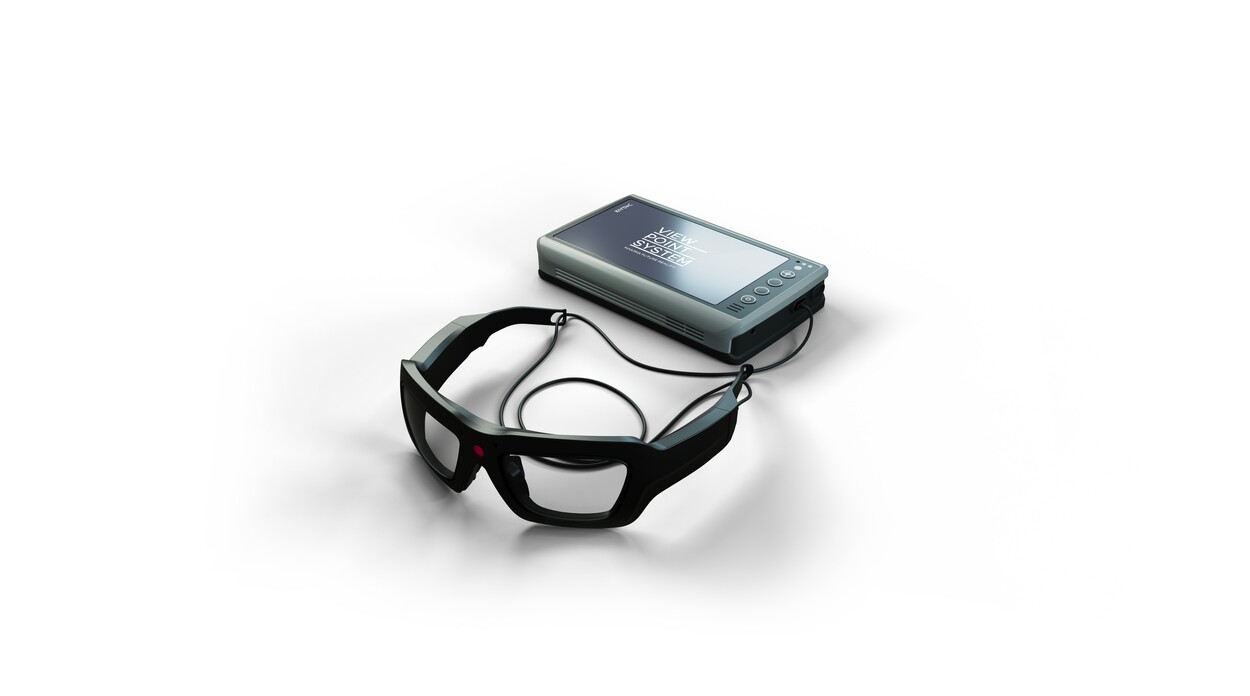 VPS 19 Smart Glasses Eye Tracking Brille & VPS Smart Unit Bedienteil