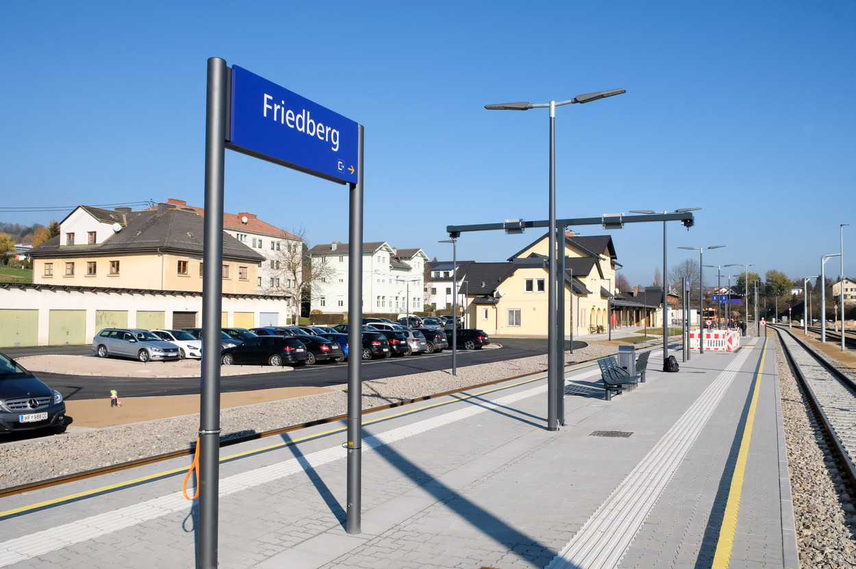 ÖBB: Erfolgreicher Modernisierungsschub im Bezirk Hartberg-Fürstenfeld
