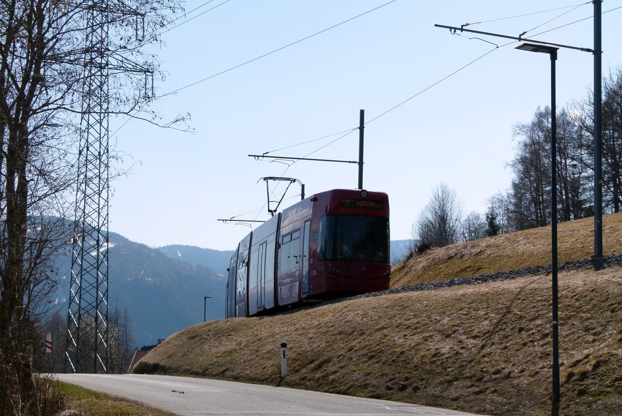 Stubaitalbahn von der Lokalbahn zur modernen Regionalstraßenbahn 
