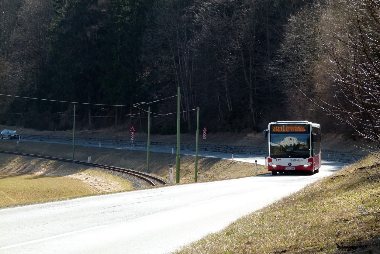 Busverkehr im Stubaital
