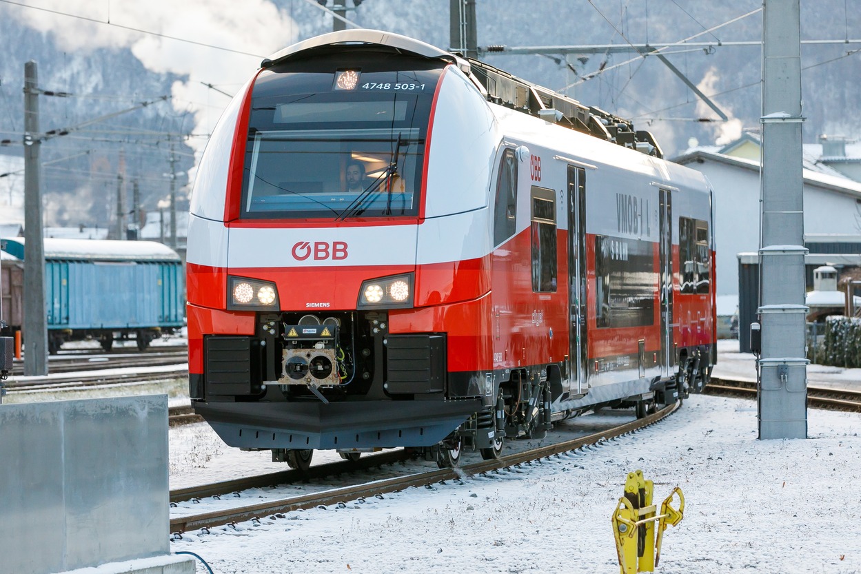 Der neue Nahverkehrszug für Vorarlberg: ÖBB Cityjet Siemens Desior ML