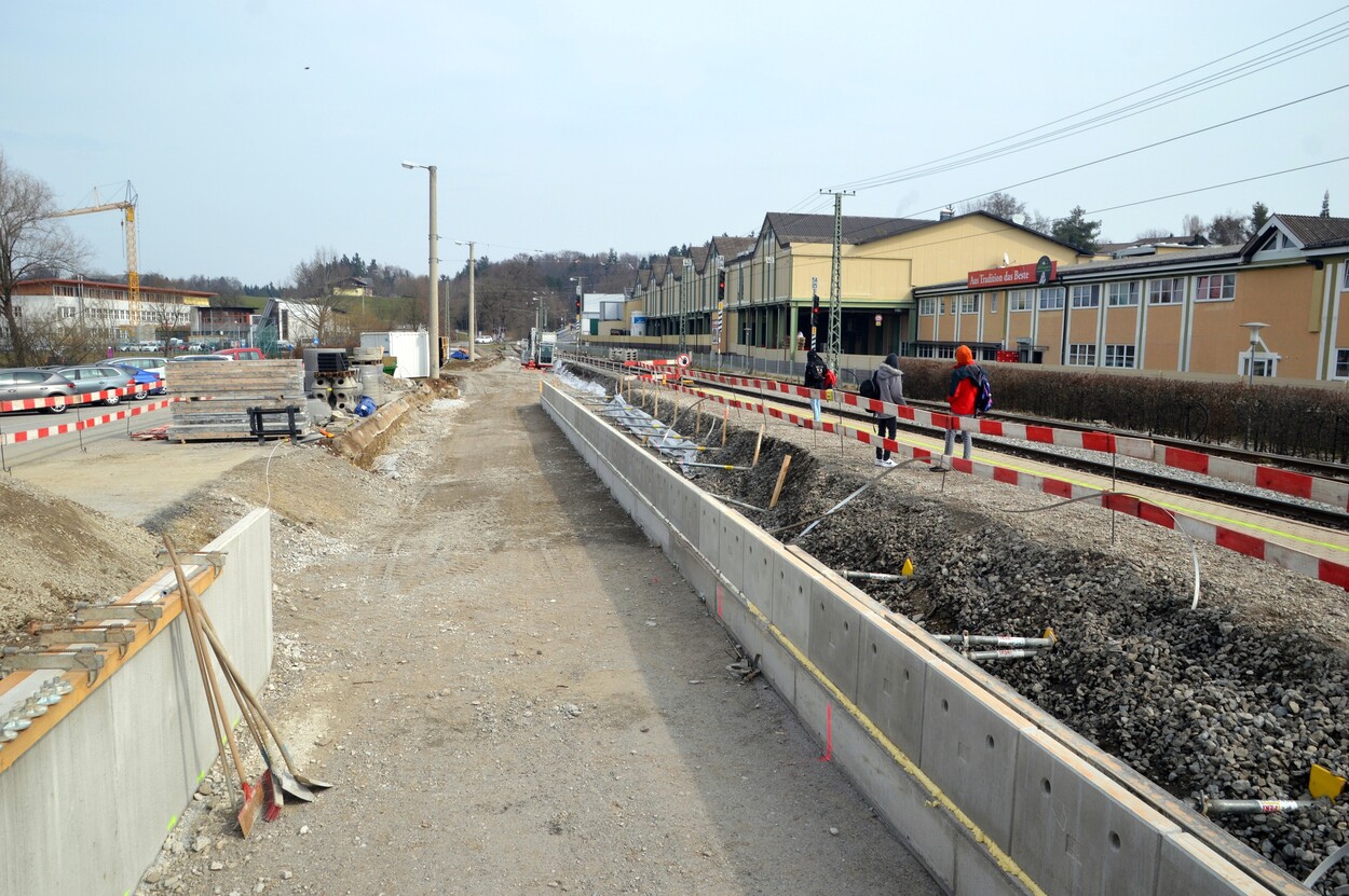 Bahnhof Oberndorf bei Salzburg wird saniert