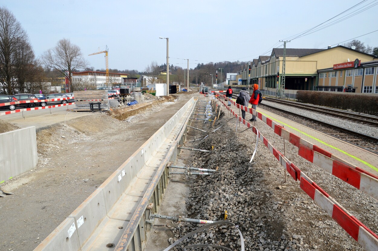 Bahnhof Oberndorf bei Salzburg wird saniert