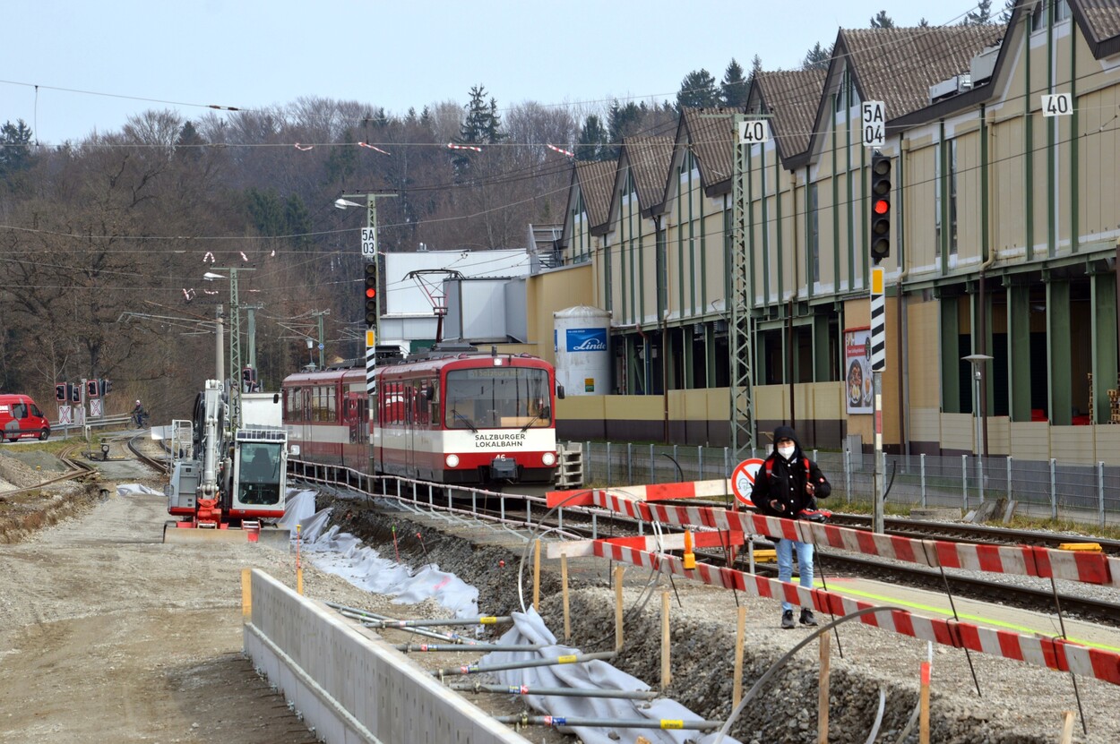 Bahnhof Oberndorf bei Salzburg wird saniert