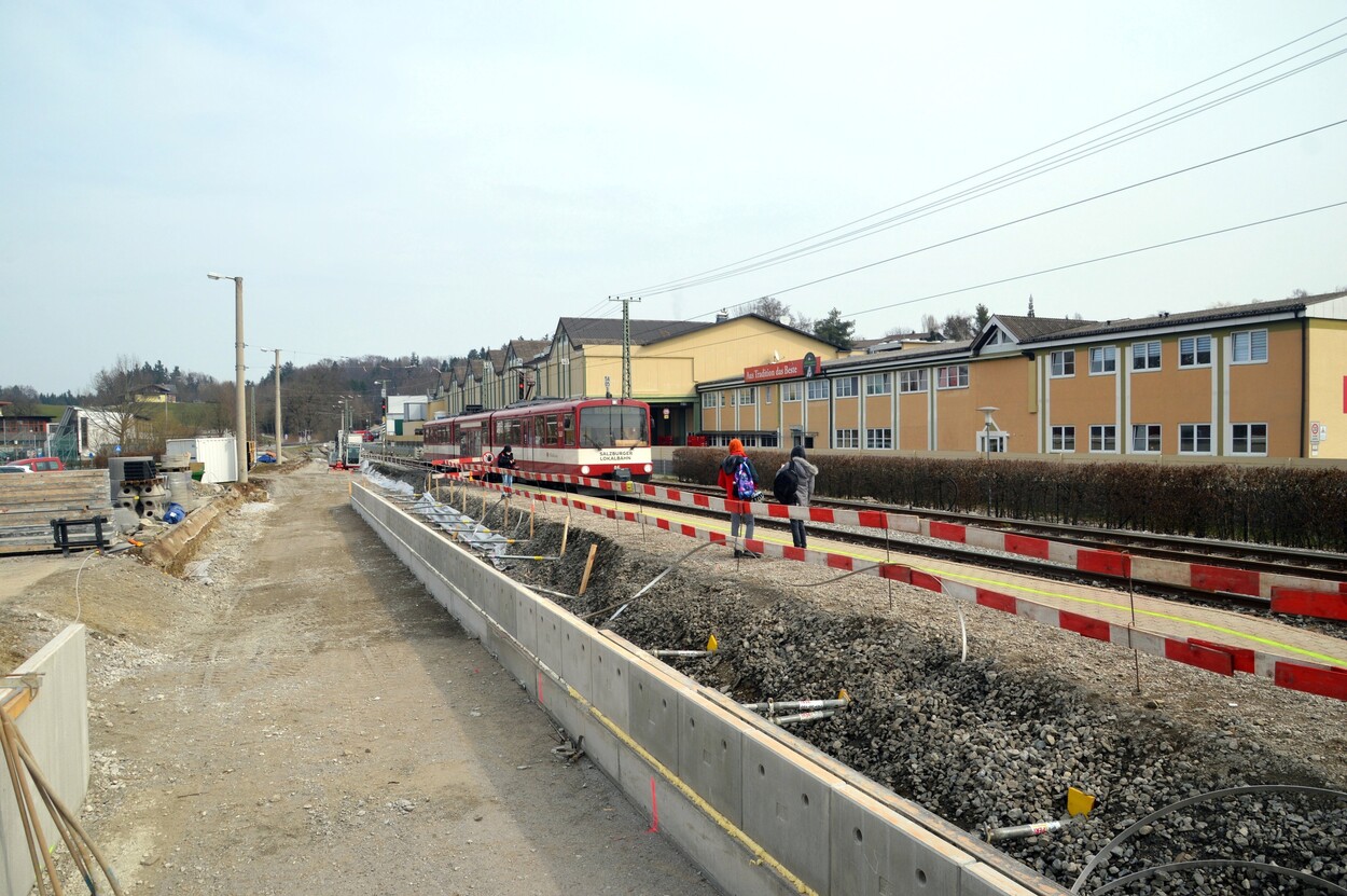 Bahnhof Oberndorf bei Salzburg wird saniert