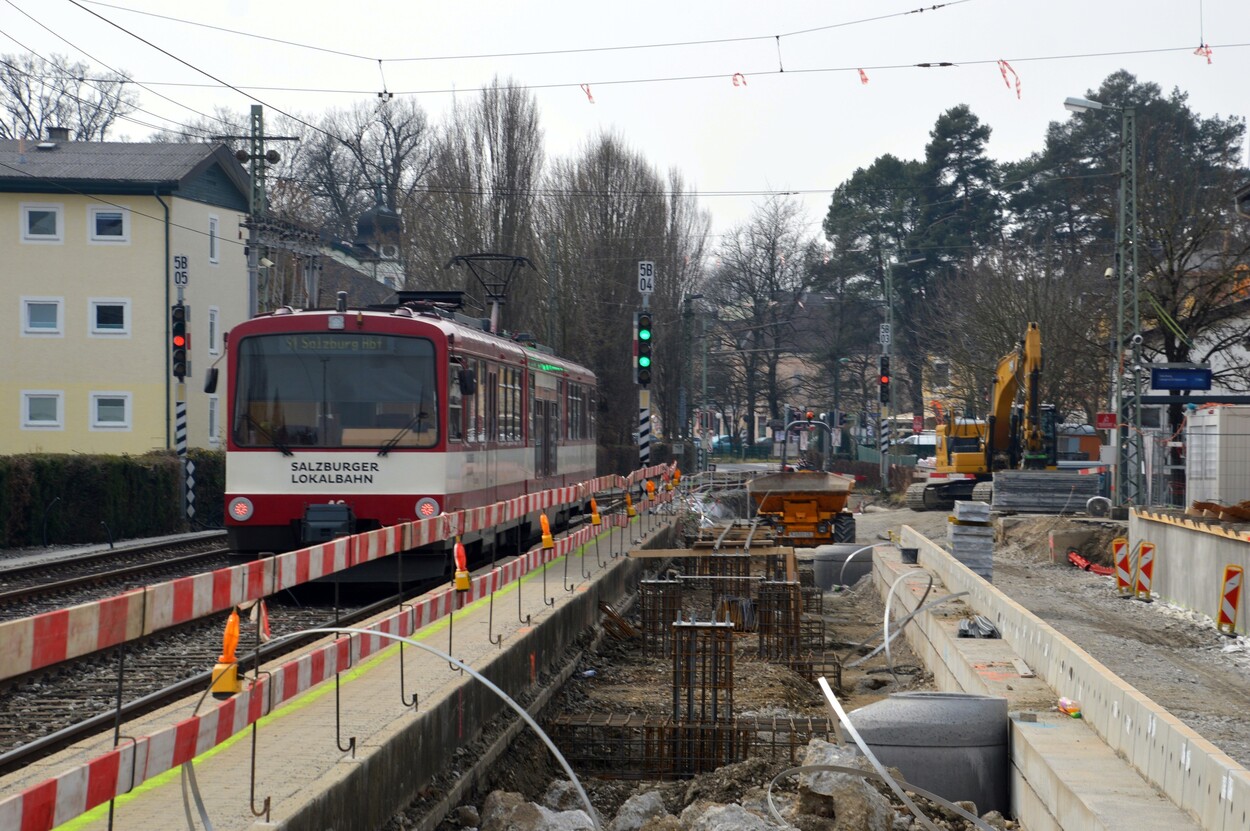 Bahnhof Oberndorf bei Salzburg wird saniert