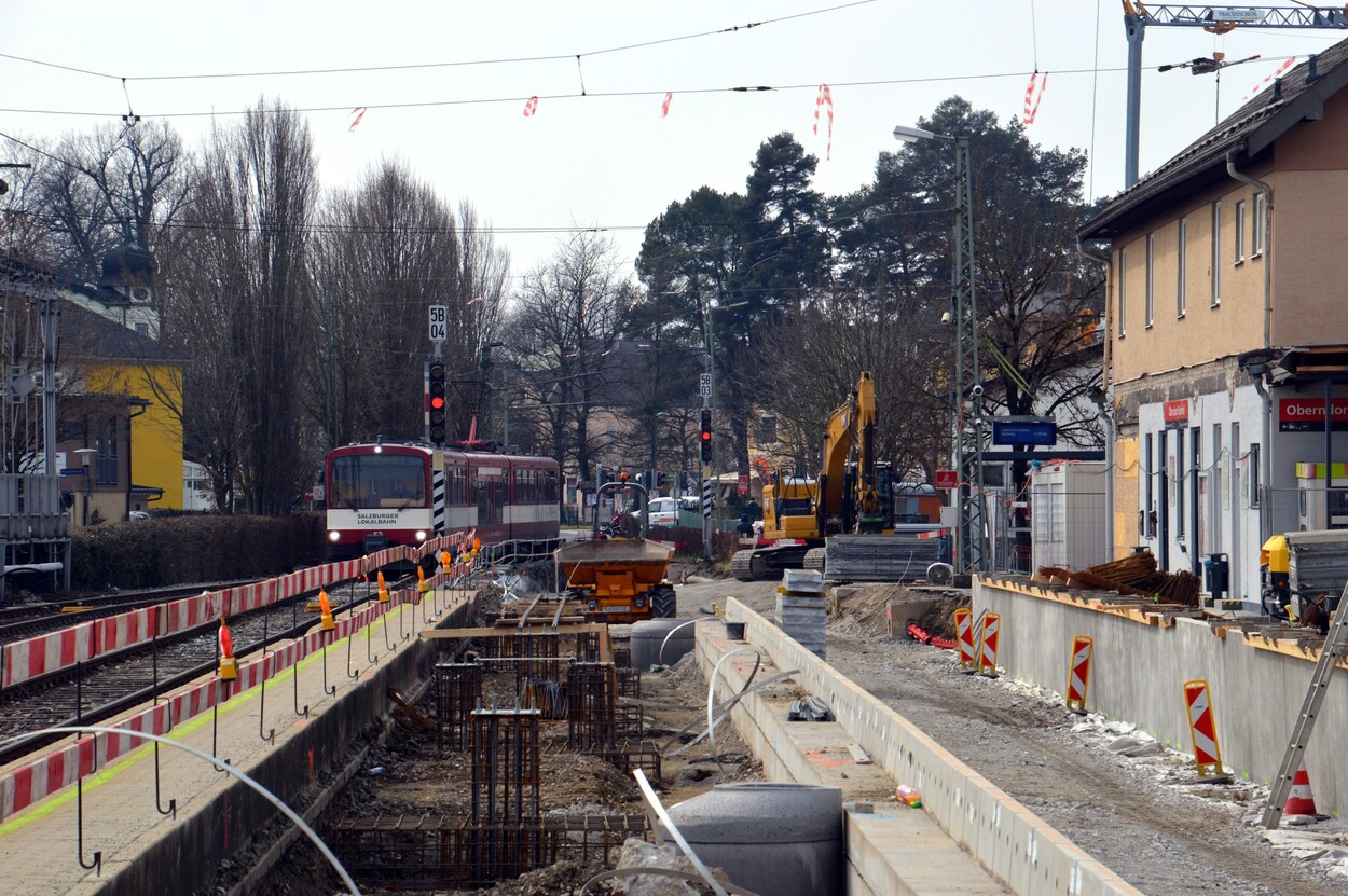 Bahnhof Oberndorf bei Salzburg wird saniert
