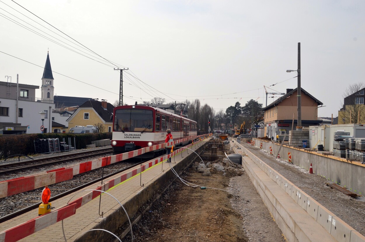 Bahnhof Oberndorf bei Salzburg wird saniert