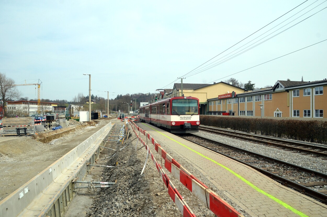 Bahnhof Oberndorf bei Salzburg wird saniert