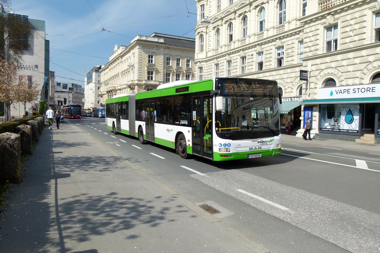 Linienverkehr in Salzburg - Albus