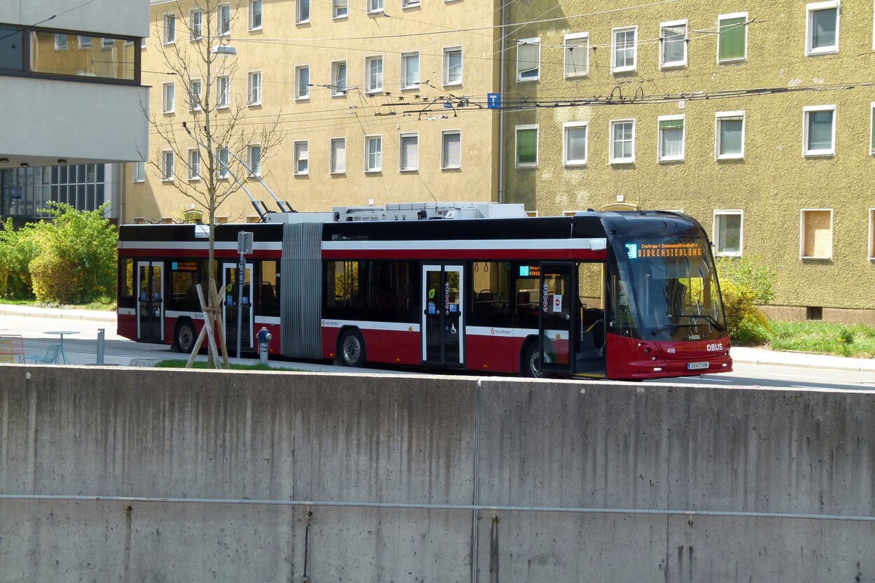 Linienverkehr in Salzburg - Obus