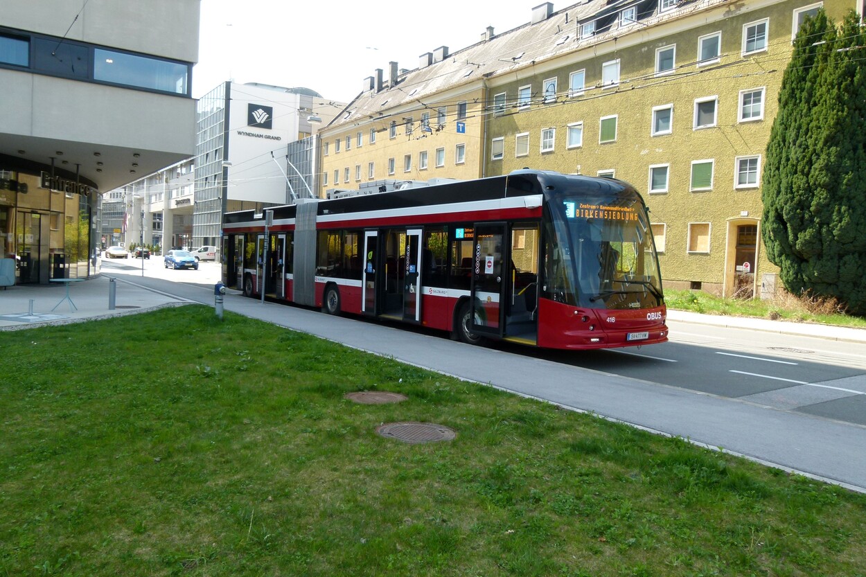 Linienverkehr in Salzburg - Obus