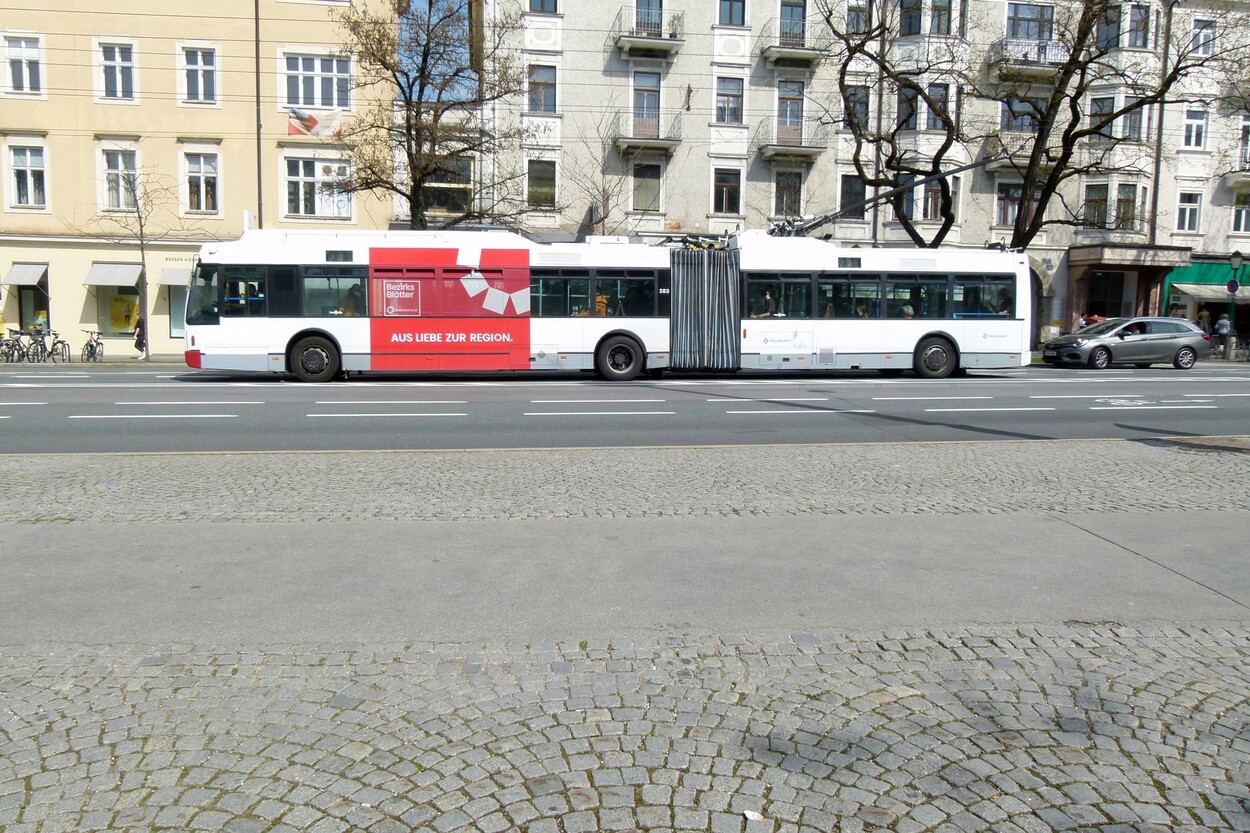 Linienverkehr in Salzburg - Obus