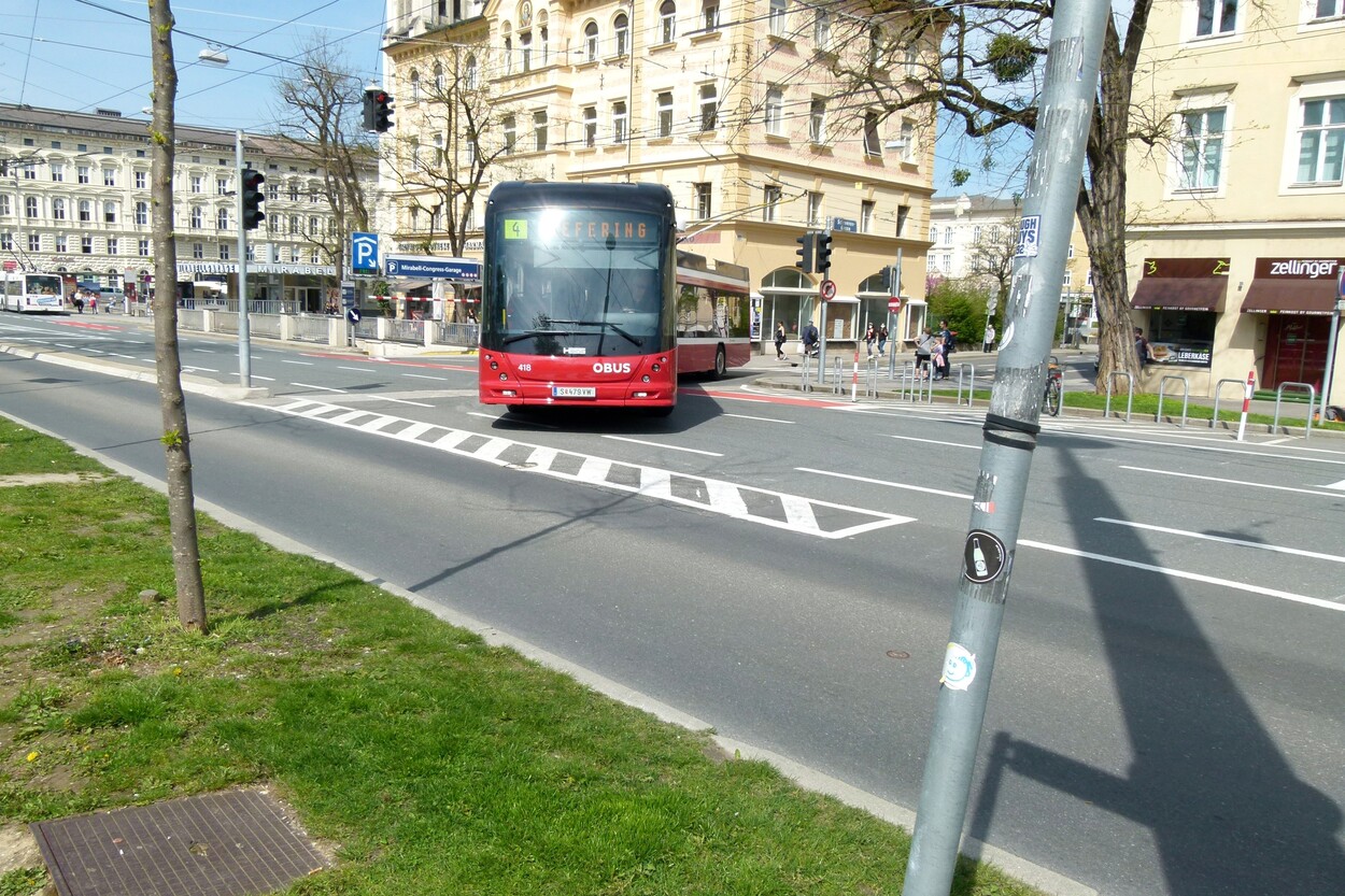 Linienverkehr in Salzburg - Obus