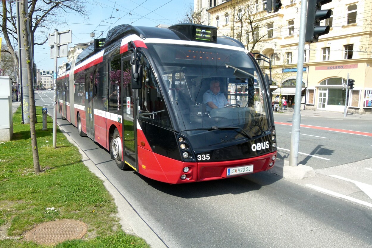 Linienverkehr in Salzburg - Obus