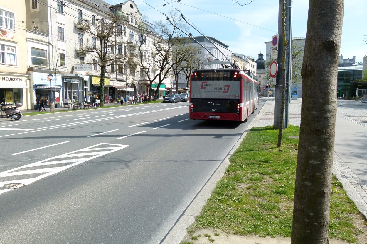 Linienverkehr in Salzburg - Obus