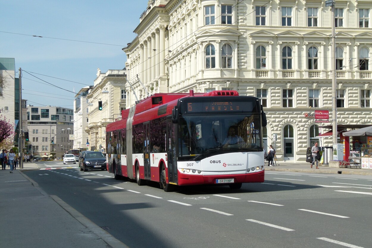 Linienverkehr in Salzburg - Obus