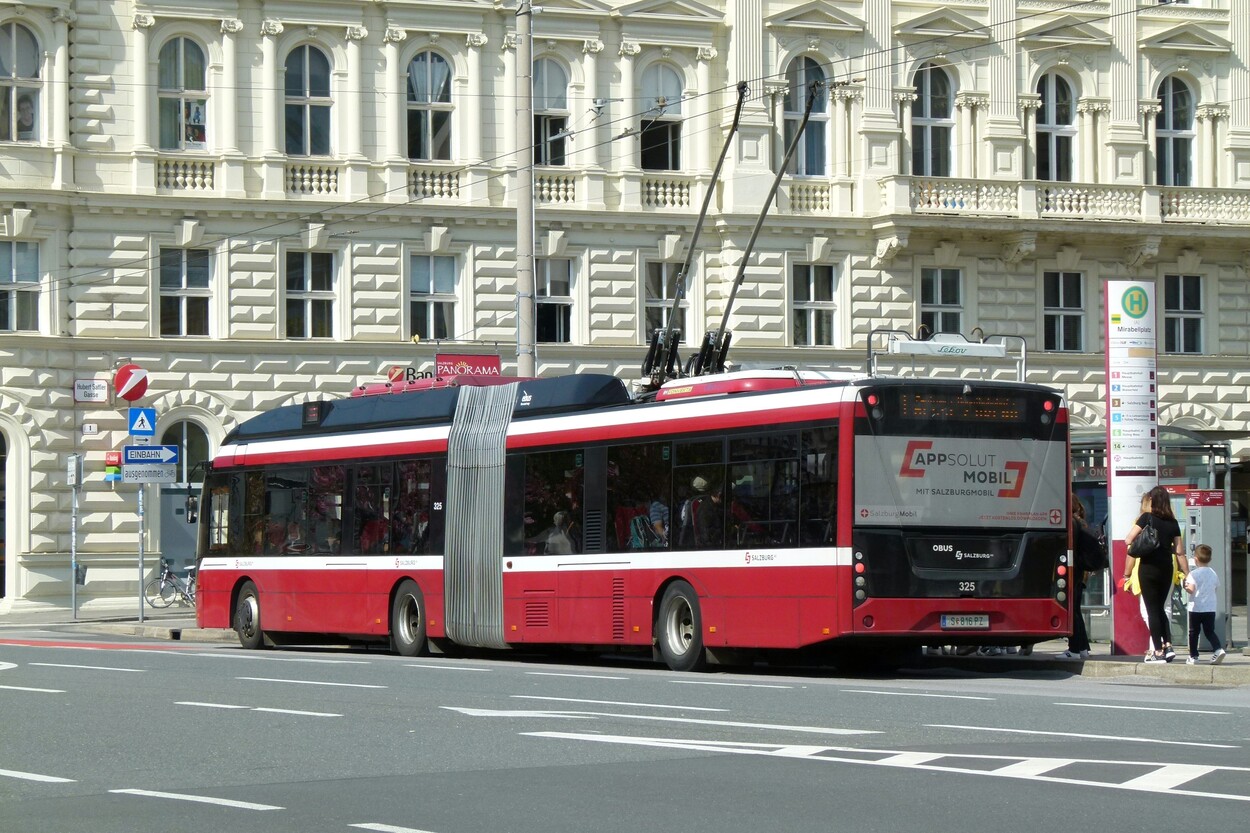 Linienverkehr in Salzburg - Obus