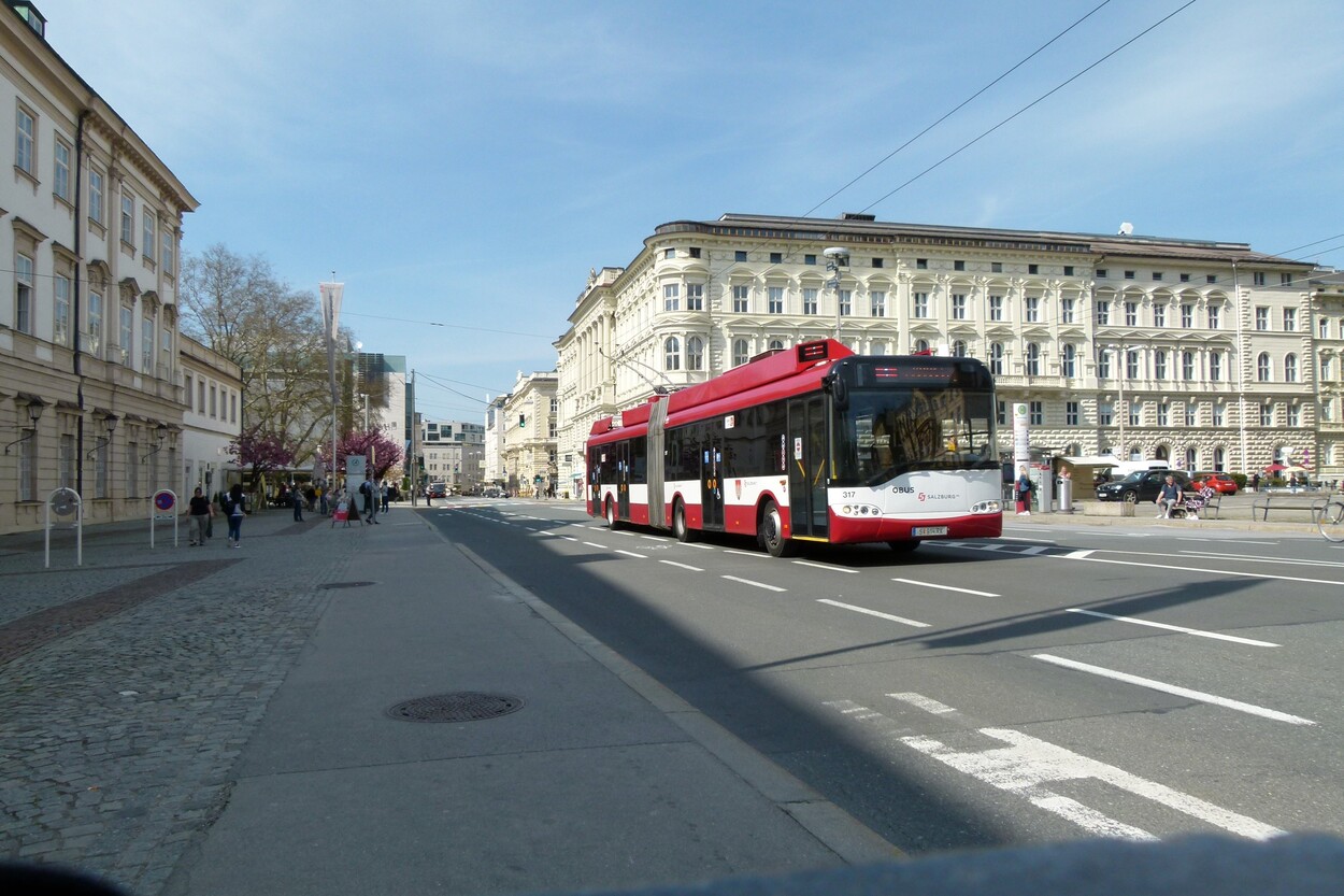 Linienverkehr in Salzburg - Obus