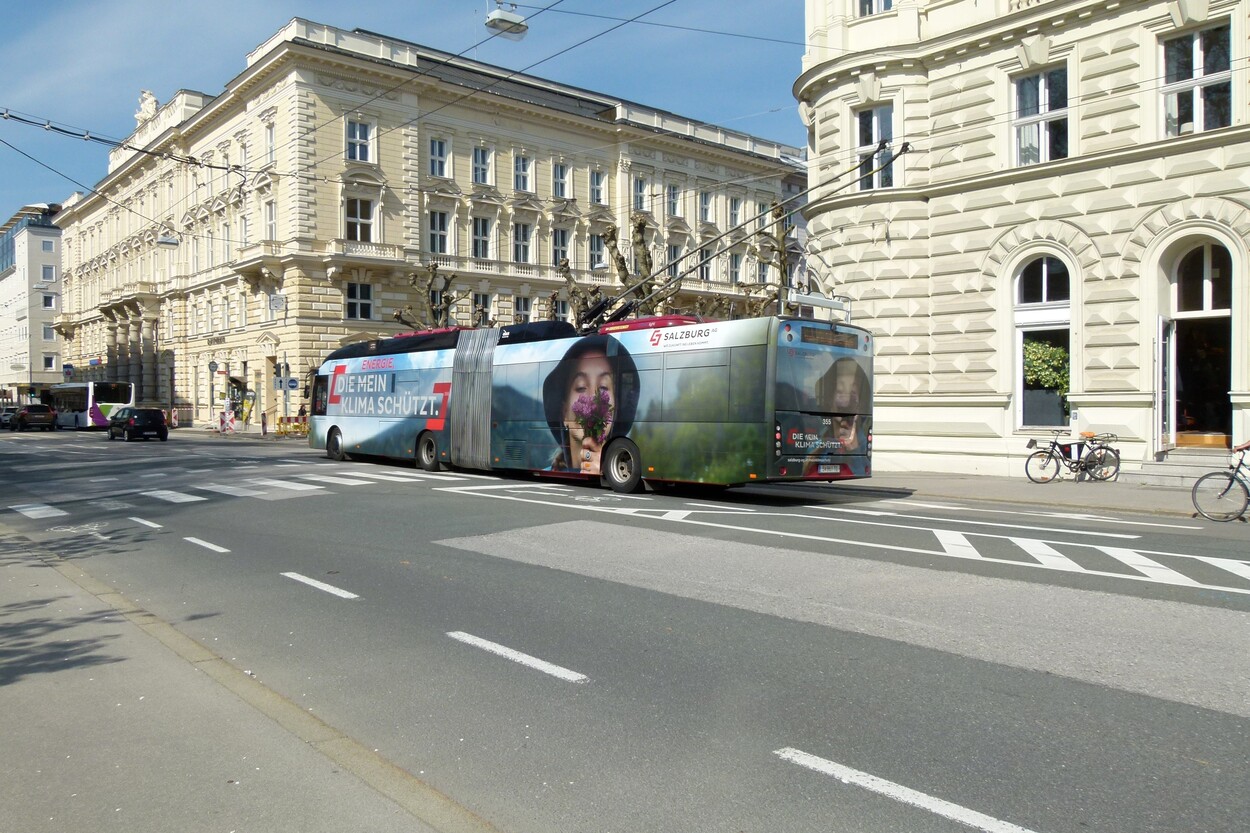 Linienverkehr in Salzburg - Obus