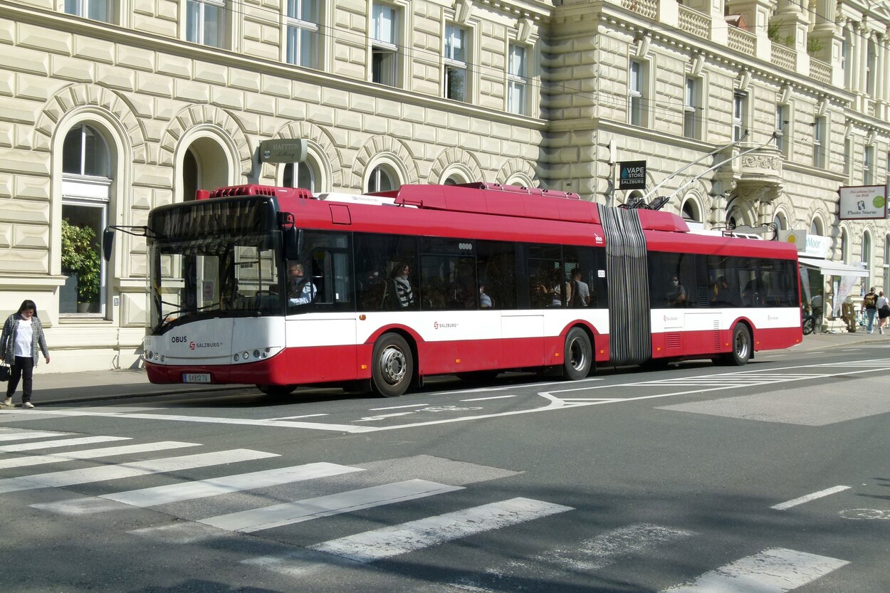 Linienverkehr in Salzburg - Obus