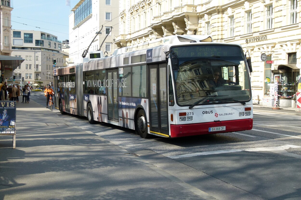 Linienverkehr in Salzburg - Obus