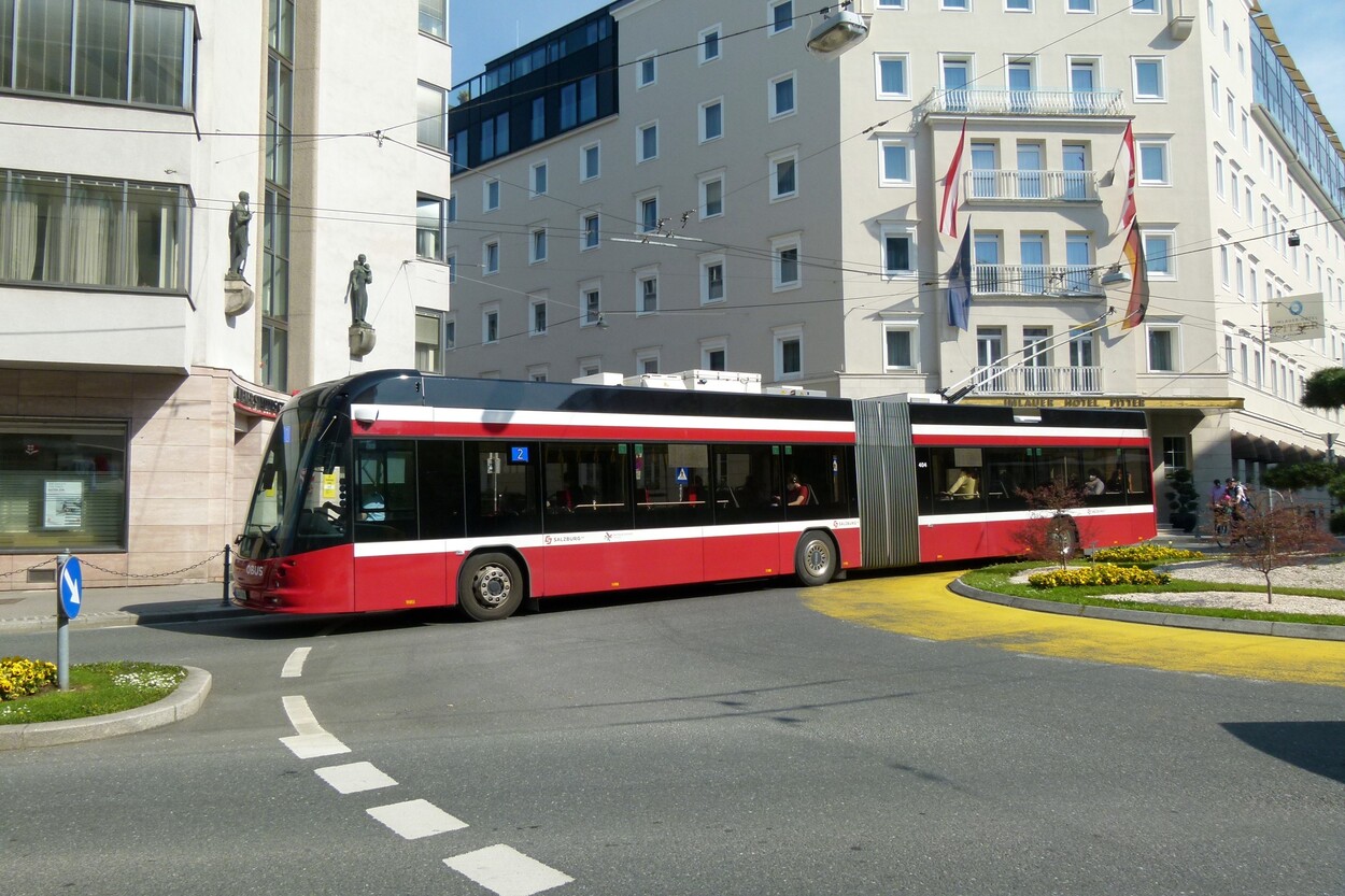 Linienverkehr in Salzburg - Obus