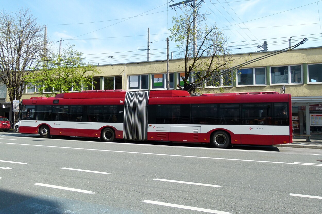 Linienverkehr in Salzburg - Obus