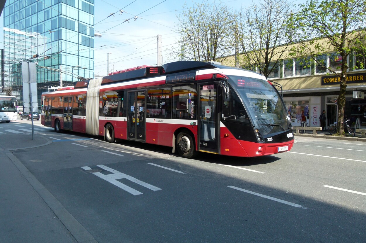 Linienverkehr in Salzburg - Obus