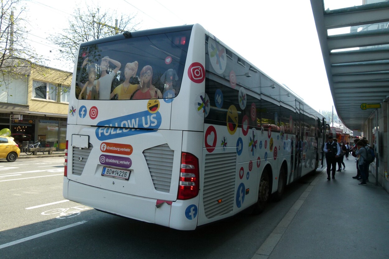 Linienverkehr in Salzburg - Regionalverkehr