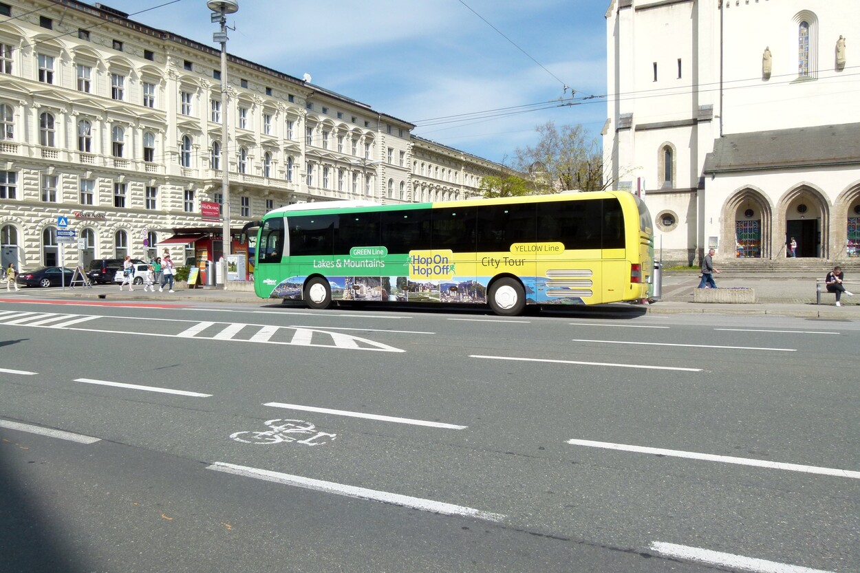 Touristikverkehr in Salzburg - HopON HopOFF