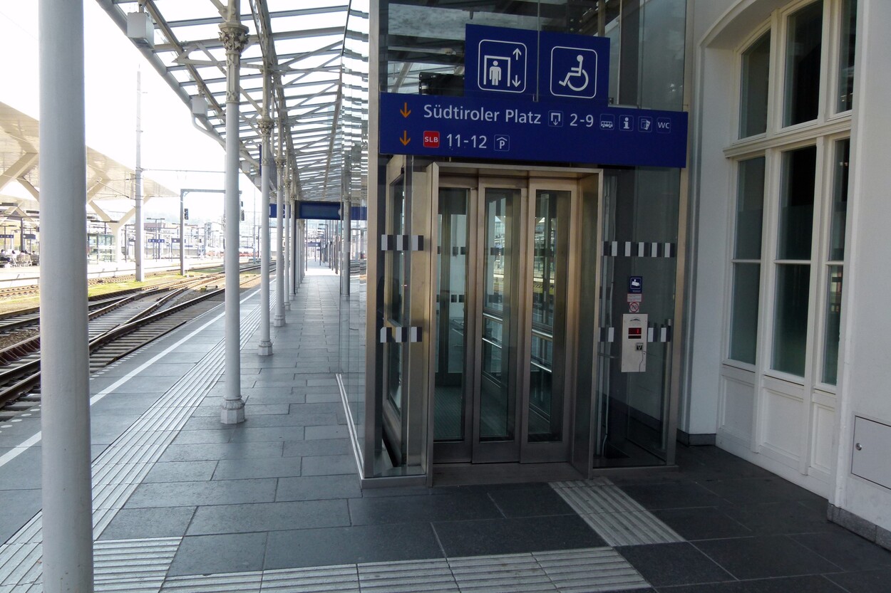 Der Hauptbahnhof Salzburg