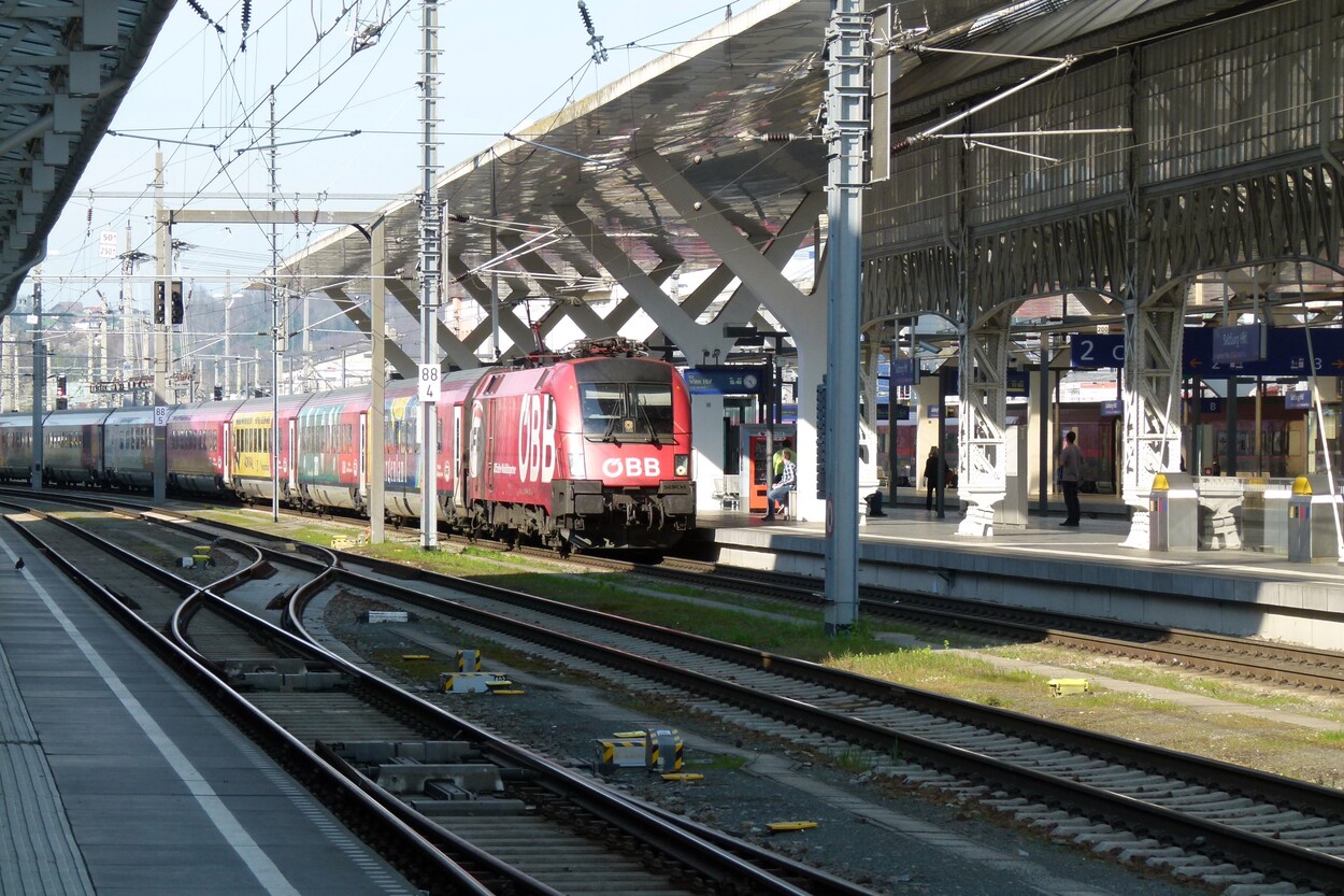 Der Hauptbahnhof Salzburg