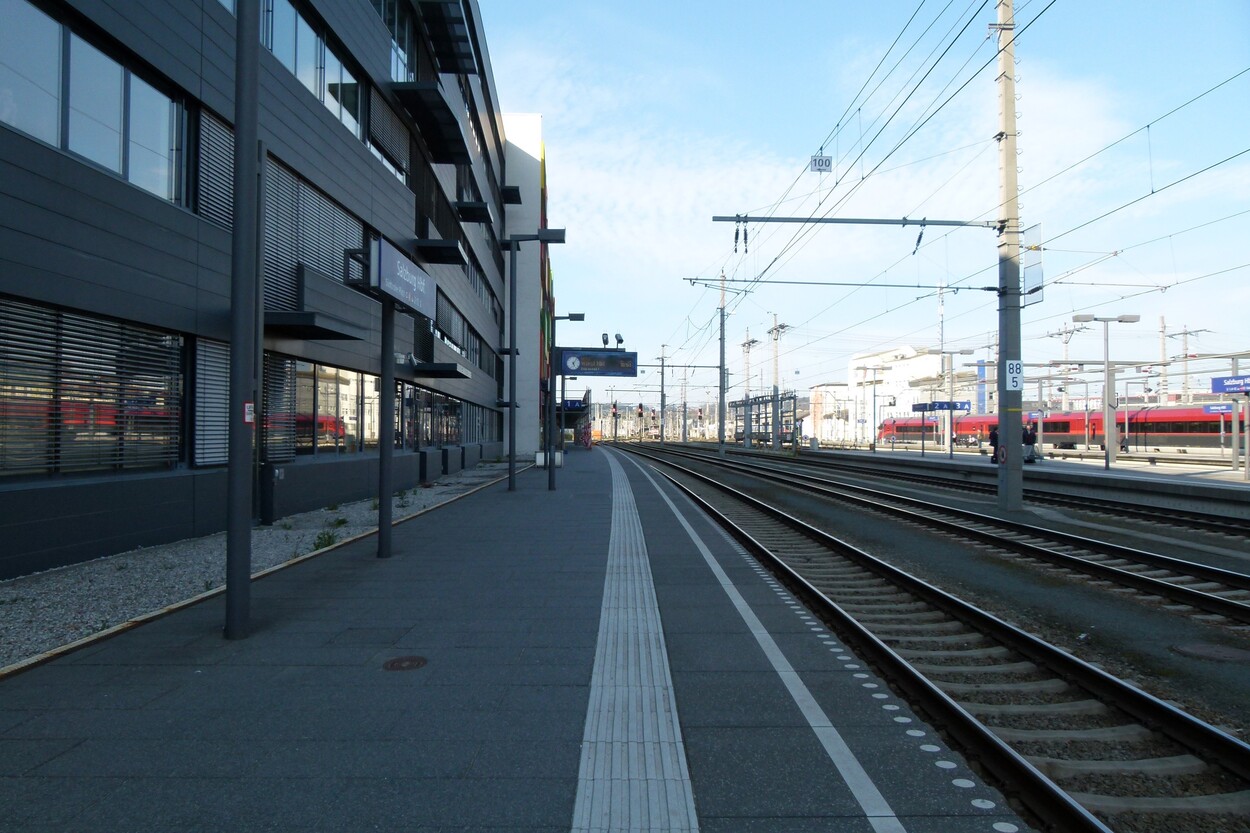 Der Hauptbahnhof Salzburg