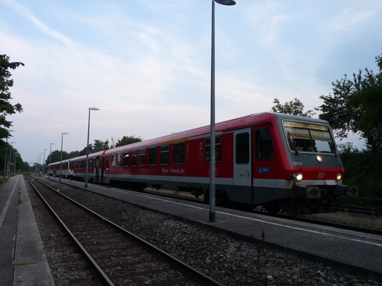 Sylt-Shuttle DB928 auf der Südostbayernbahn