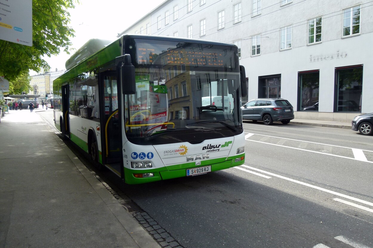 Linienverkehr in Salzburg - Albus