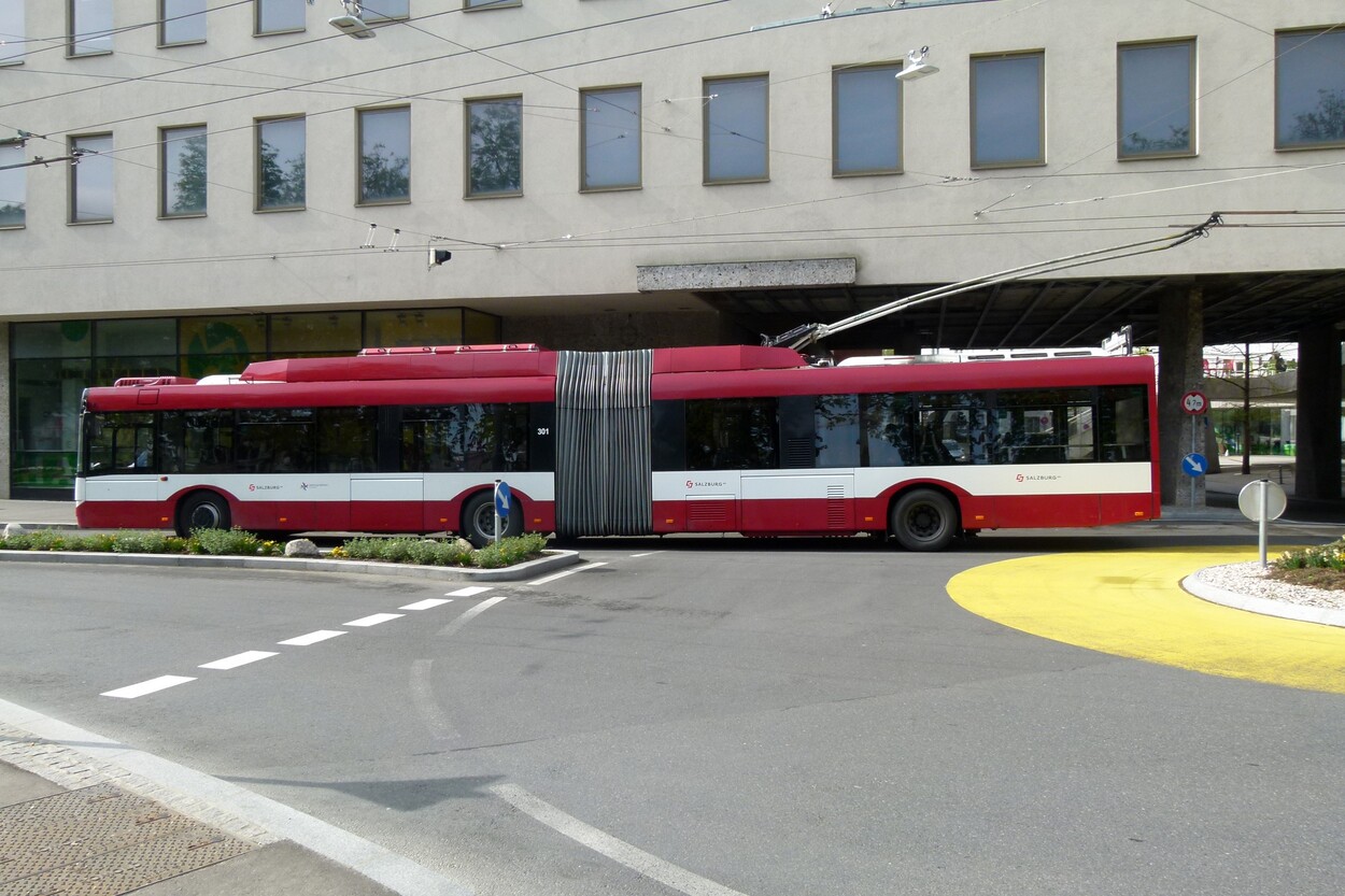 Linienverkehr in Salzburg - Obus