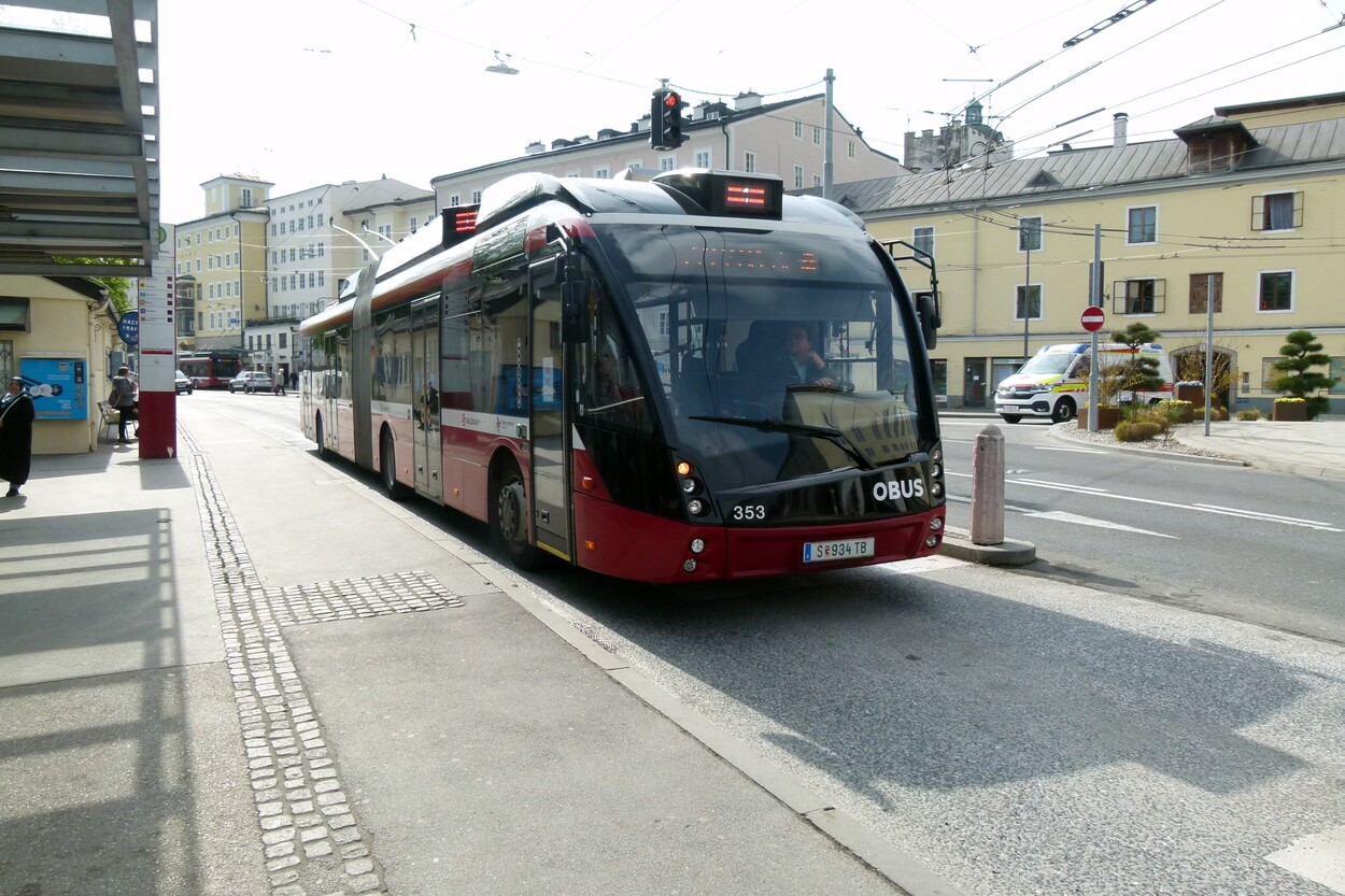 Linienverkehr in Salzburg - Obus