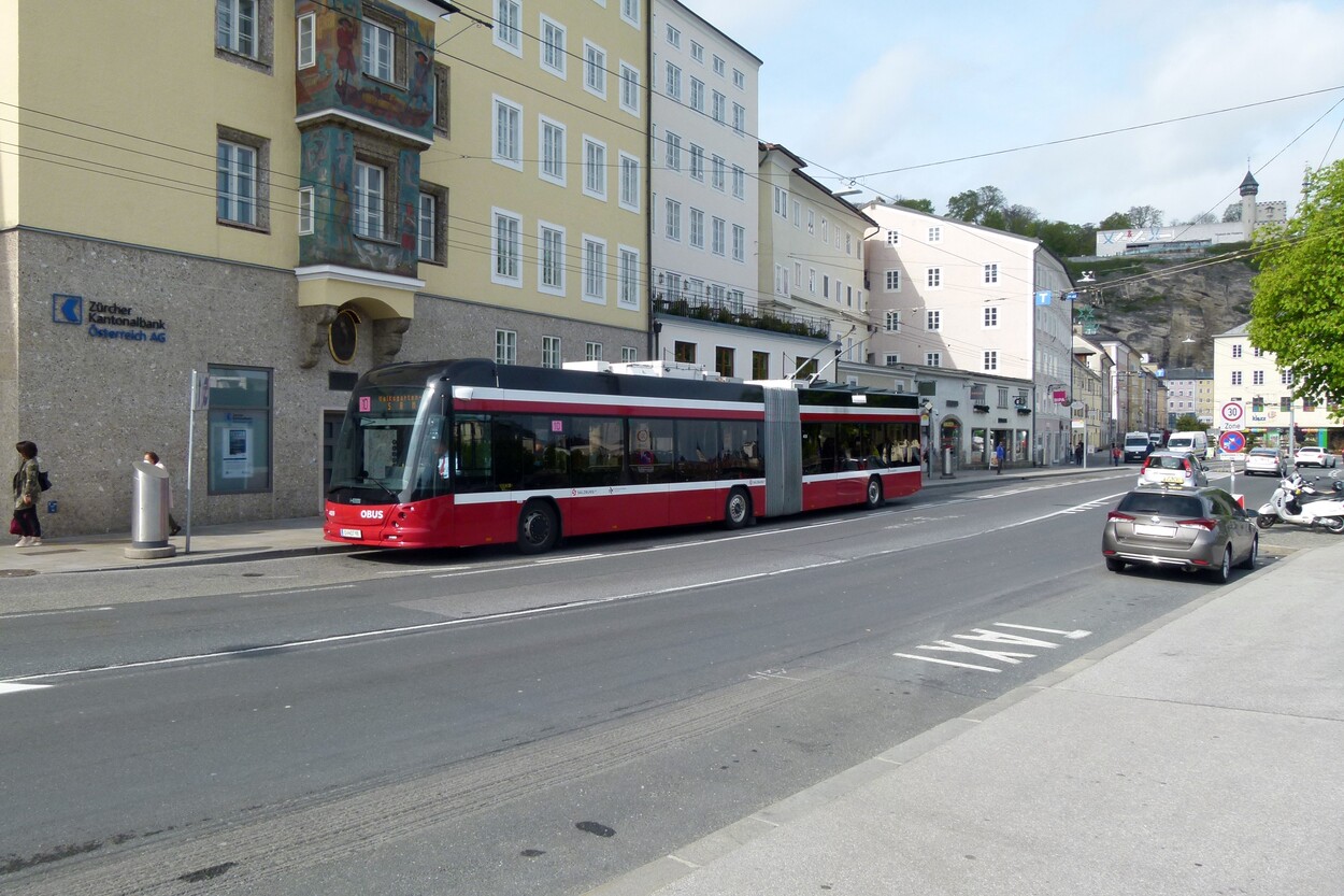 Linienverkehr in Salzburg - Obus