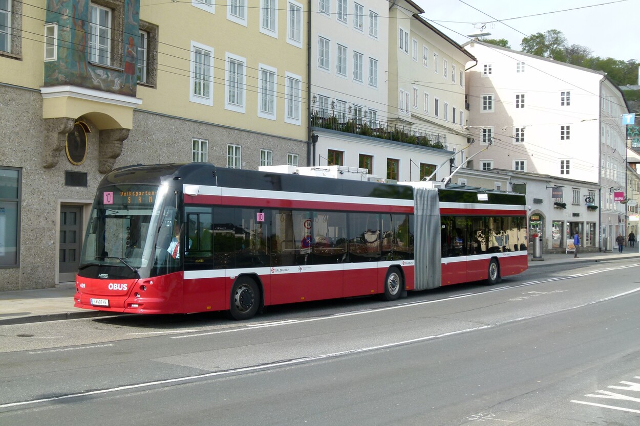 Linienverkehr in Salzburg - Obus