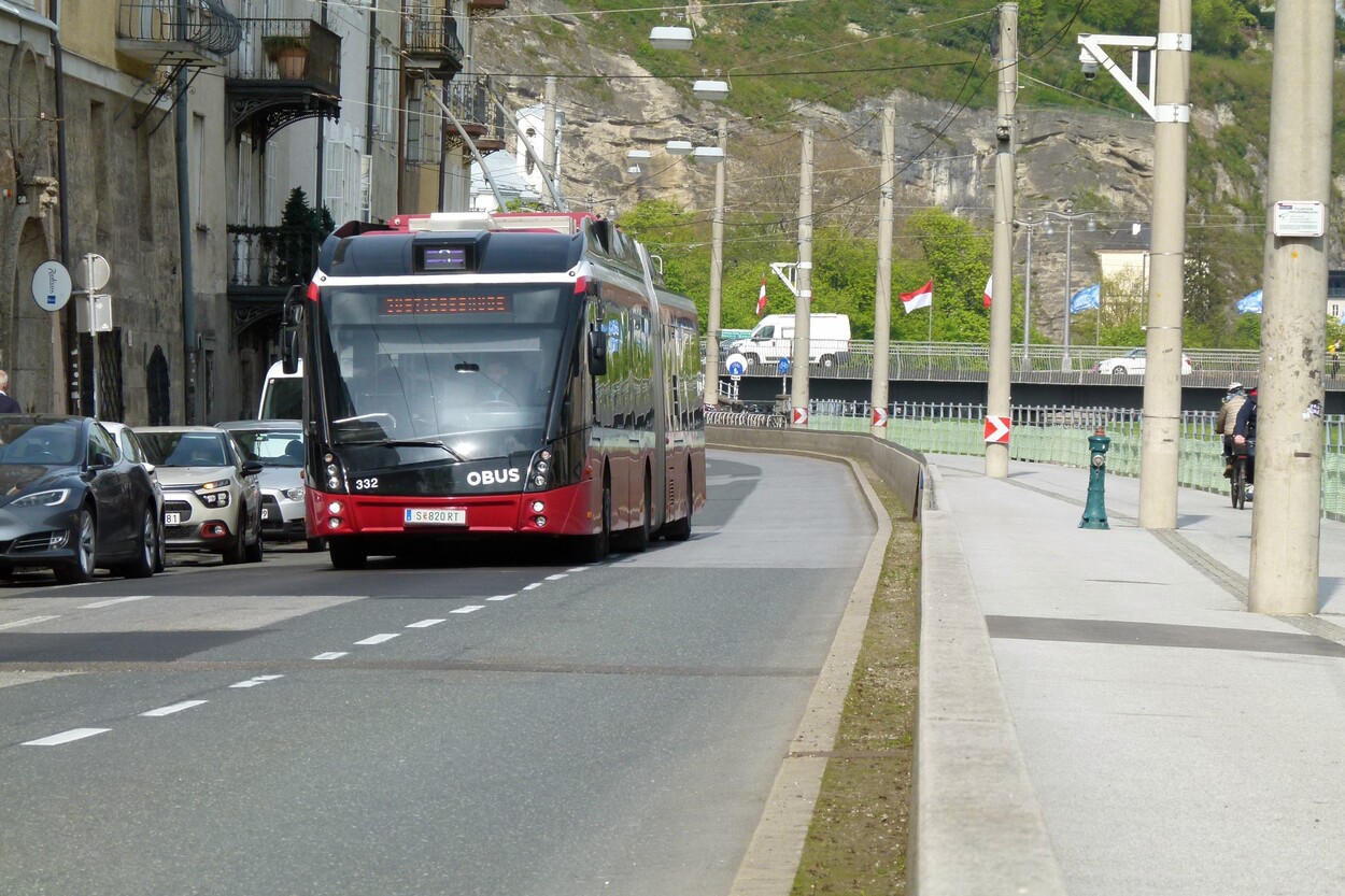 Linienverkehr in Salzburg - Obus