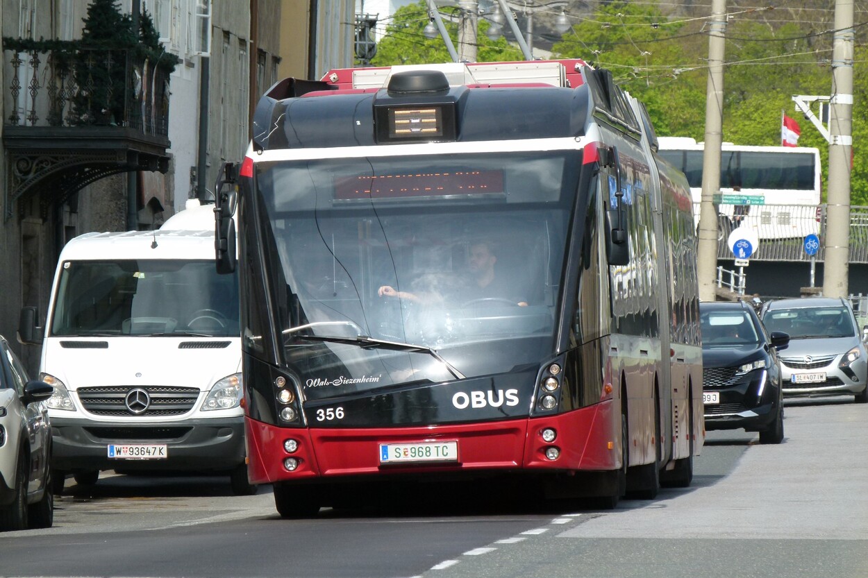 Linienverkehr in Salzburg - Obus