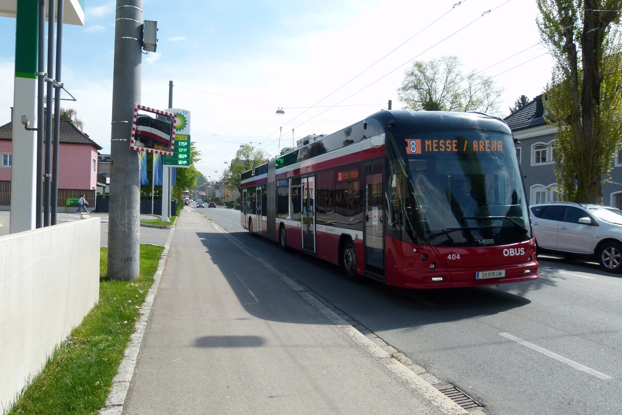 Linienverkehr in Salzburg - Obus