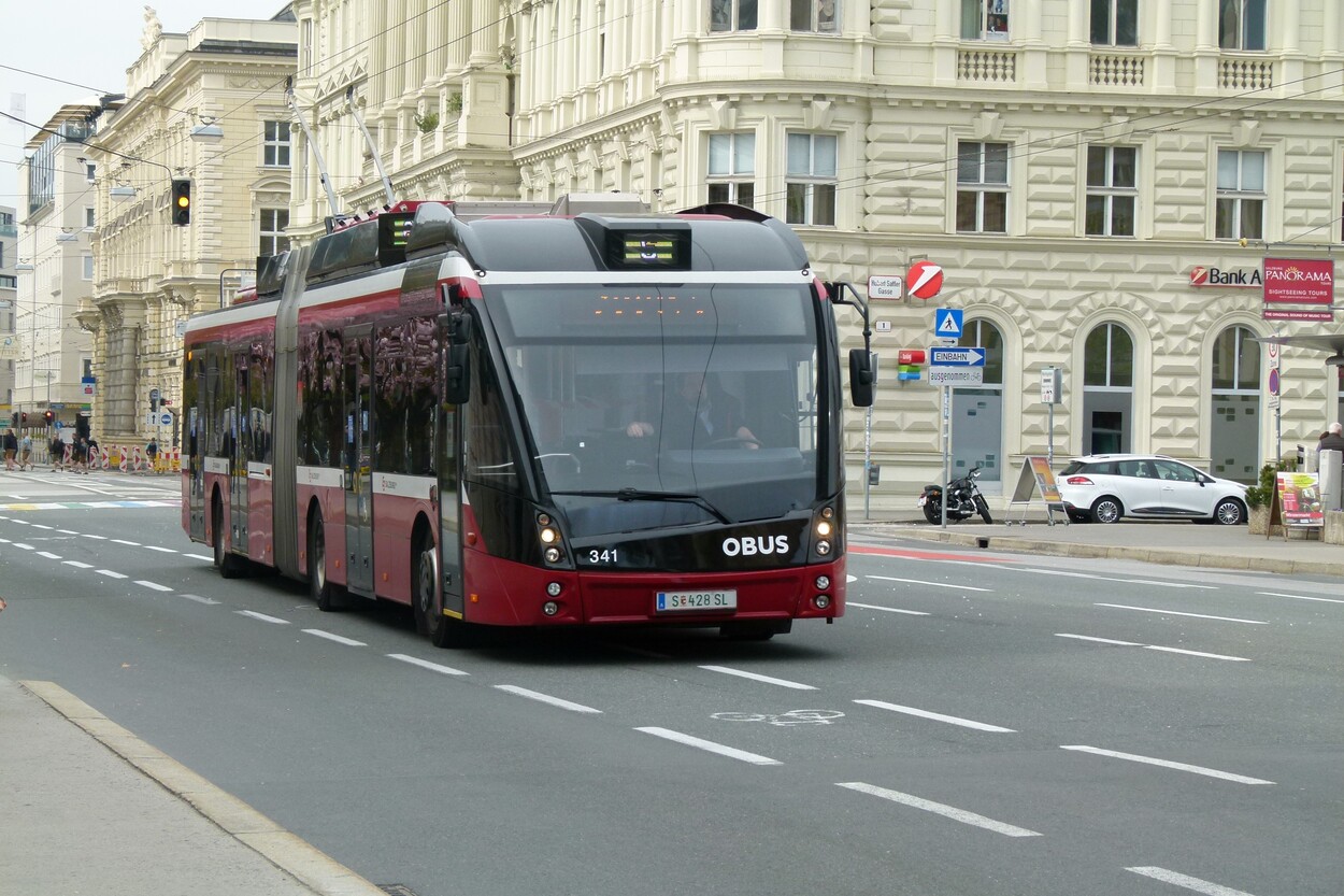 Linienverkehr in Salzburg - Obus