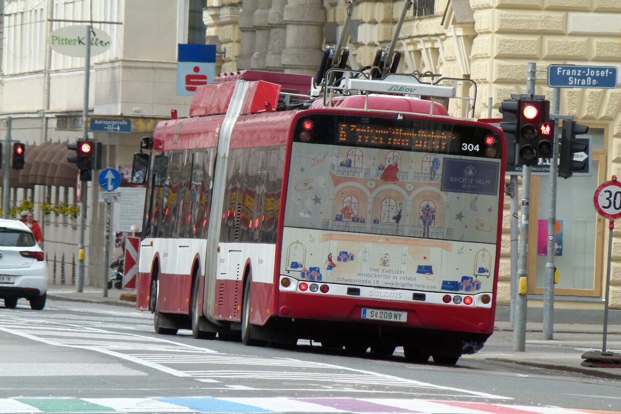Linienverkehr in Salzburg - Obus
