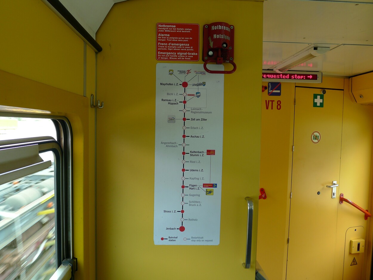 Unterwegs mit der Zillertalbahn