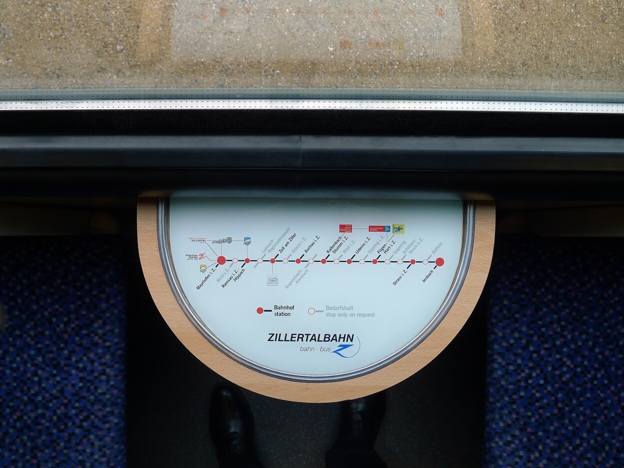 Unterwegs mit der Zillertalbahn