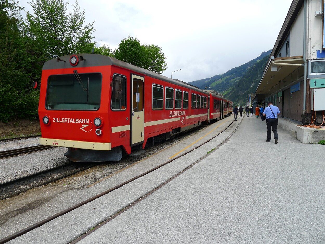 Unterwegs mit der Zillertalbahn