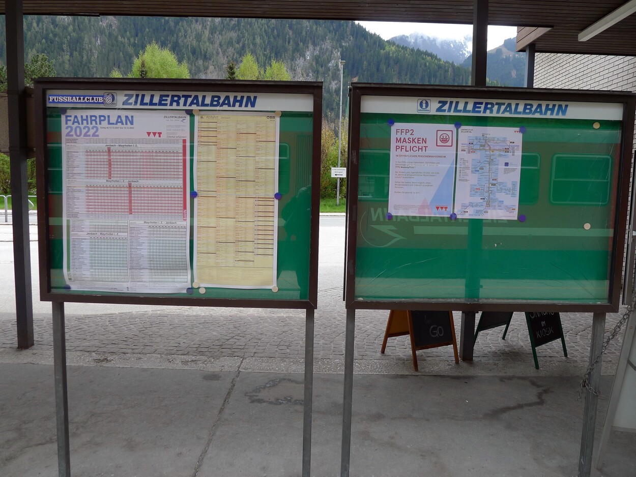 Unterwegs mit der Zillertalbahn